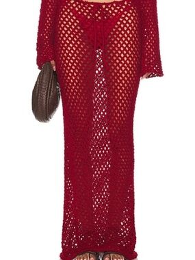 Bananhot Magen Skirt in Red